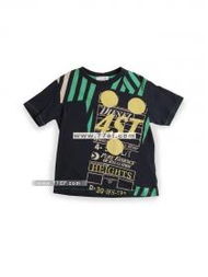 童装新风尚 2011欧韩休闲男童个性印花T恤设计趋势